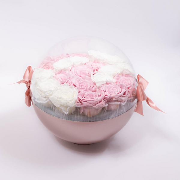 Capsule d’amour rose simple