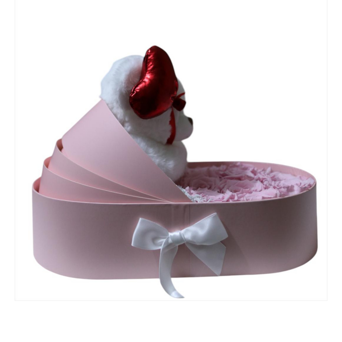 Pink birth box
