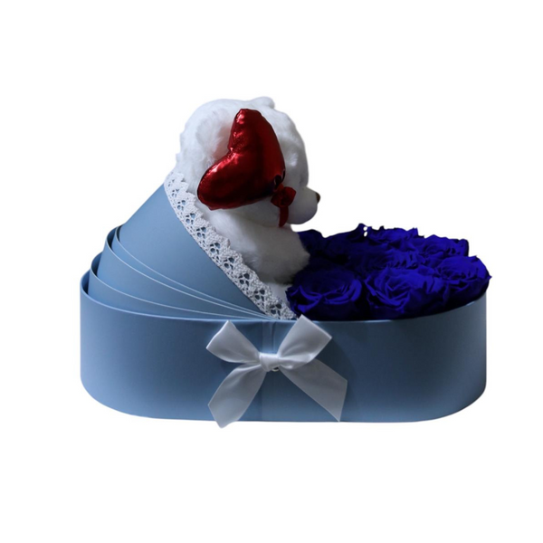 Coffret naissance bleu