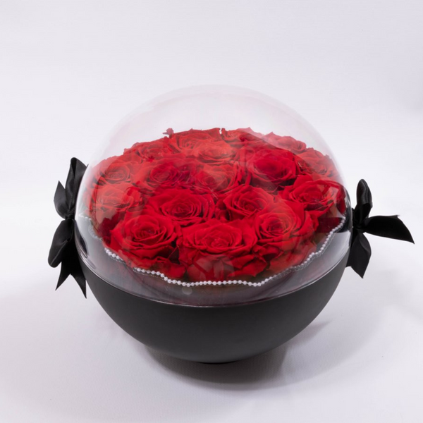 Capsule d’amour noir simple