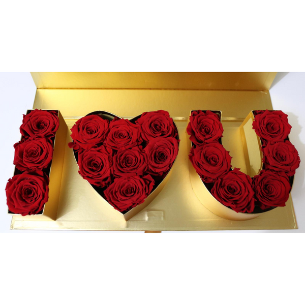 Écrin I LOVE YOU doré